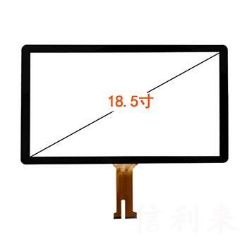 18.5 นิ้ว ดํา Projective Capacitive แพเนลสัมผัส