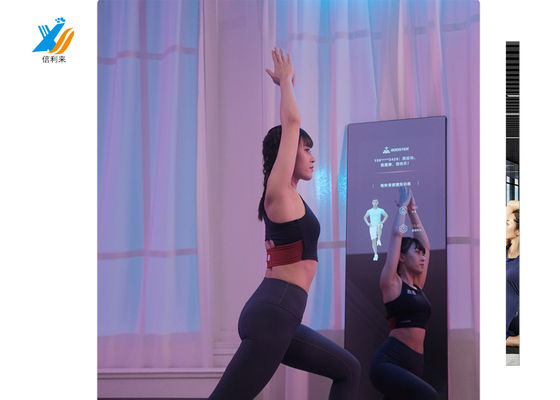 ขายจากโรงงาน ปรับปรุง Multi touch projected capacitive (PCAP) แผนจอสัมผัส กันน้ํา กันน้ํามัน Smart Mirror แผนจอสัมผัสสําหรับสโมสรฟิตเนสและ Smart Home ห้องน้ํา Touch Screen แสงกระจก