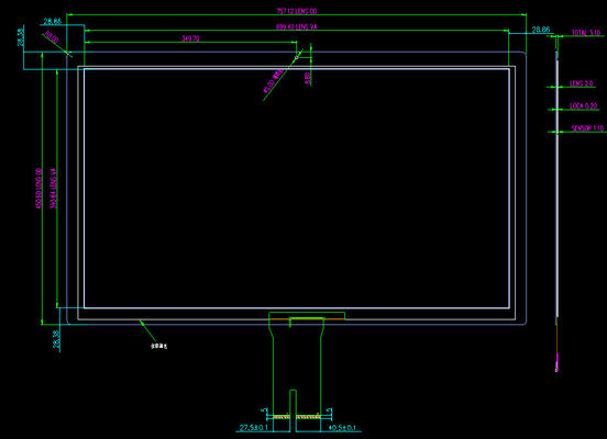 ถึง 10 จุด Multi Touch Screen G+G Structure สําหรับอุปกรณ์บริการตนเอง POS