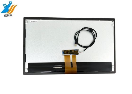 21หน้าจอสัมผัส LCD อุตสาหกรรมขนาด.5 นิ้ว มีความละเอียด 1980*1080 พิกเซล สําหรับการทํางานของ Win XP/Win 7/Win 8/Win 10/Android/Linux/IOS/Mac