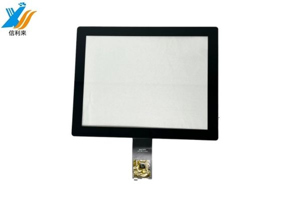 สามารถปรับแต่ง 10.4 นิ้ว Multi Touch Screen G+G Structure 16:9 View Area Ratio กับประเภทการเชื่อมต่อ COF