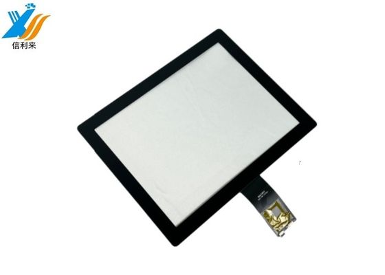 สีดําอุตสาหกรรม All In One PCAP แผนจอสัมผัส 10.4 นิ้ว พร้อมอินเตอร์เฟซ USB และ IIC COF
