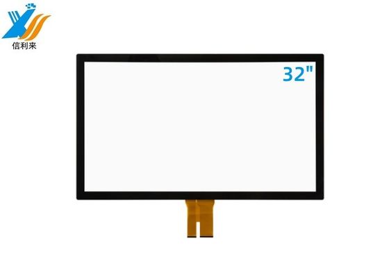32 นิ้ว GG Touch Screen Panel พร้อมกันน้ํามัน Anti-UV AR AG AF ปรับแต่งสําหรับอุตสาหกรรมแท็บเล็ตคอมพิวเตอร์ การศึกษาธุรกิจ