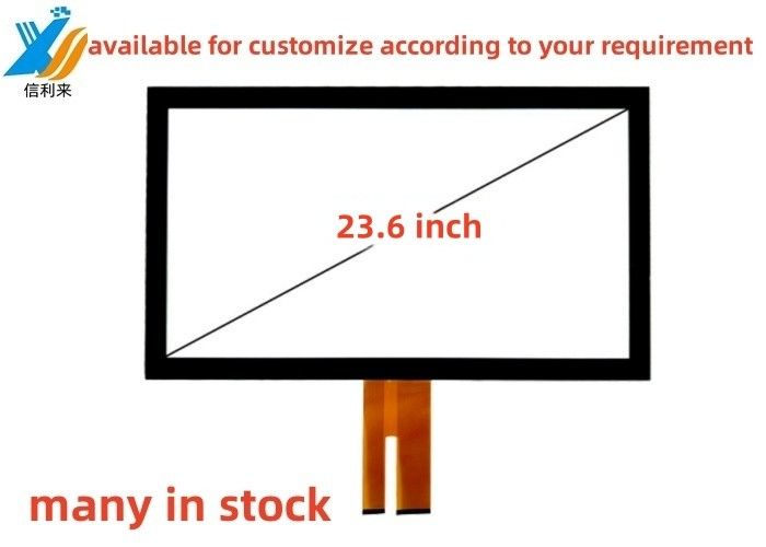 23.6 นิ้ว มัลติทัช USB โปรเจคติฟ (PCAP) GG touch screen panel lcd led monitor customizable AR AG AF กันน้ํา กันน้ํา Pen touch สําหรับการศึกษาทางการแพทย์อุตสาหกรรม Smart Home Meal Order