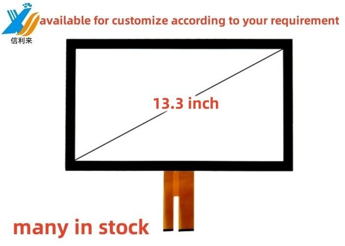13.3 นิ้ว Multi touch projected capacitive (PCAP) GG touch screen panel กันน้ํา กันน้ํามัน Pen touch LCD Display LED Monitor AR AG AF ปรับแต่งสําหรับแท็บเล็ต pc การศึกษาทางการแพทย์ ATMS การขนส่ง