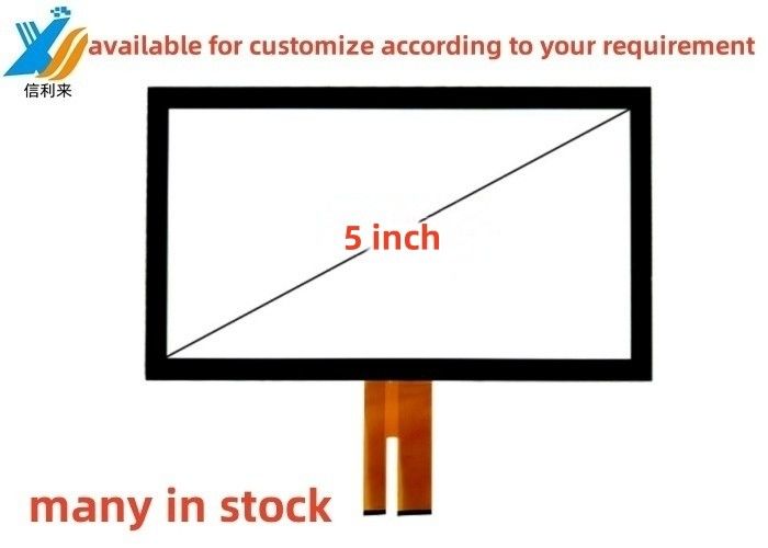 5 นิ้ว Multi touch projected capacitive (PCAP) GG GFF touch screen Panel AR AG AF กันน้ํา กันน้ําปากกามือถือสัมผัสสัมผัสจอ LCD LED จอที่กําหนดเองสําหรับเครื่องเรียนรู้คอมพิวเตอร์แท็บเล็ต