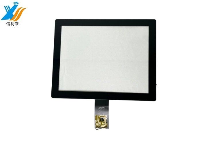 สามารถปรับแต่ง 10.4 นิ้ว Multi Touch Screen G+G Structure 16:9 View Area Ratio กับประเภทการเชื่อมต่อ COF